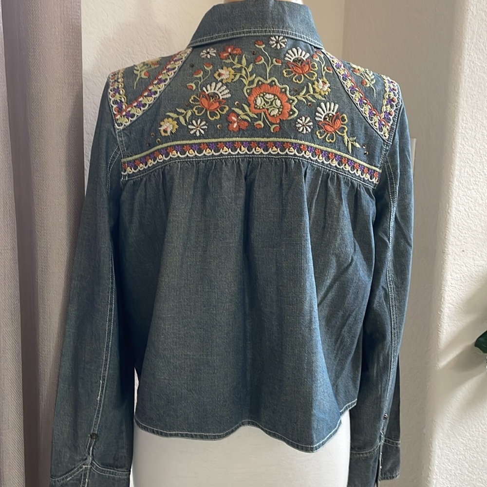 Double D Ranch Lightweight Chambray Jacket - image 3